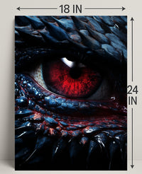 The DragonS Gaze Poster