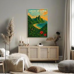 American Samoa National Park Poster