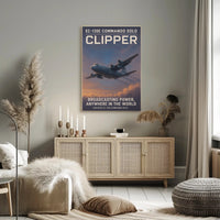 EC-130E Commando Solo Military Recruitment Poster