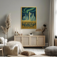 Anchorage Northern Glow Winter Festival Poster