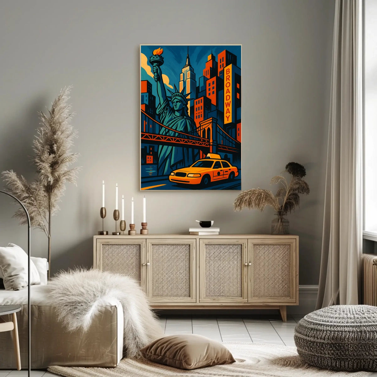Iconic New York City Poster
