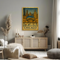 Chicago The Heart Of Winter Poster