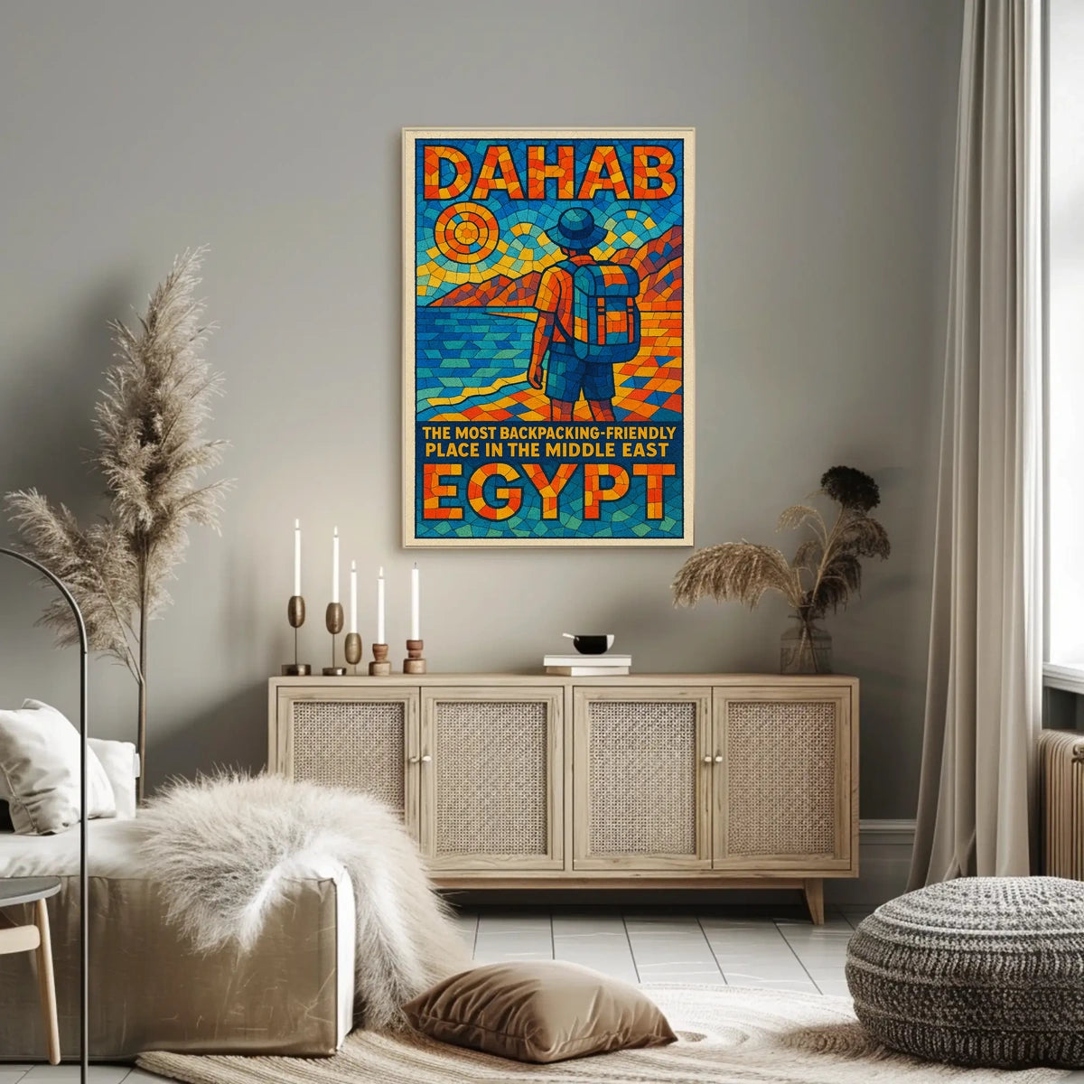 Discover Dahab, Egypt Poster