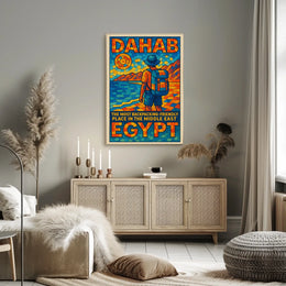 Discover Dahab, Egypt Poster
