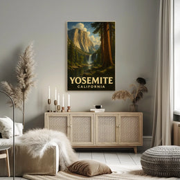 Yosemite National Park Poster