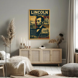 Abraham Lincoln Through the Ages Poster PosterGoat
