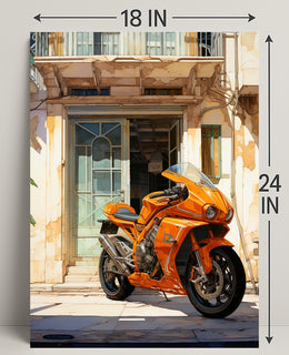 The Vibrant Ride Poster PosterGoat