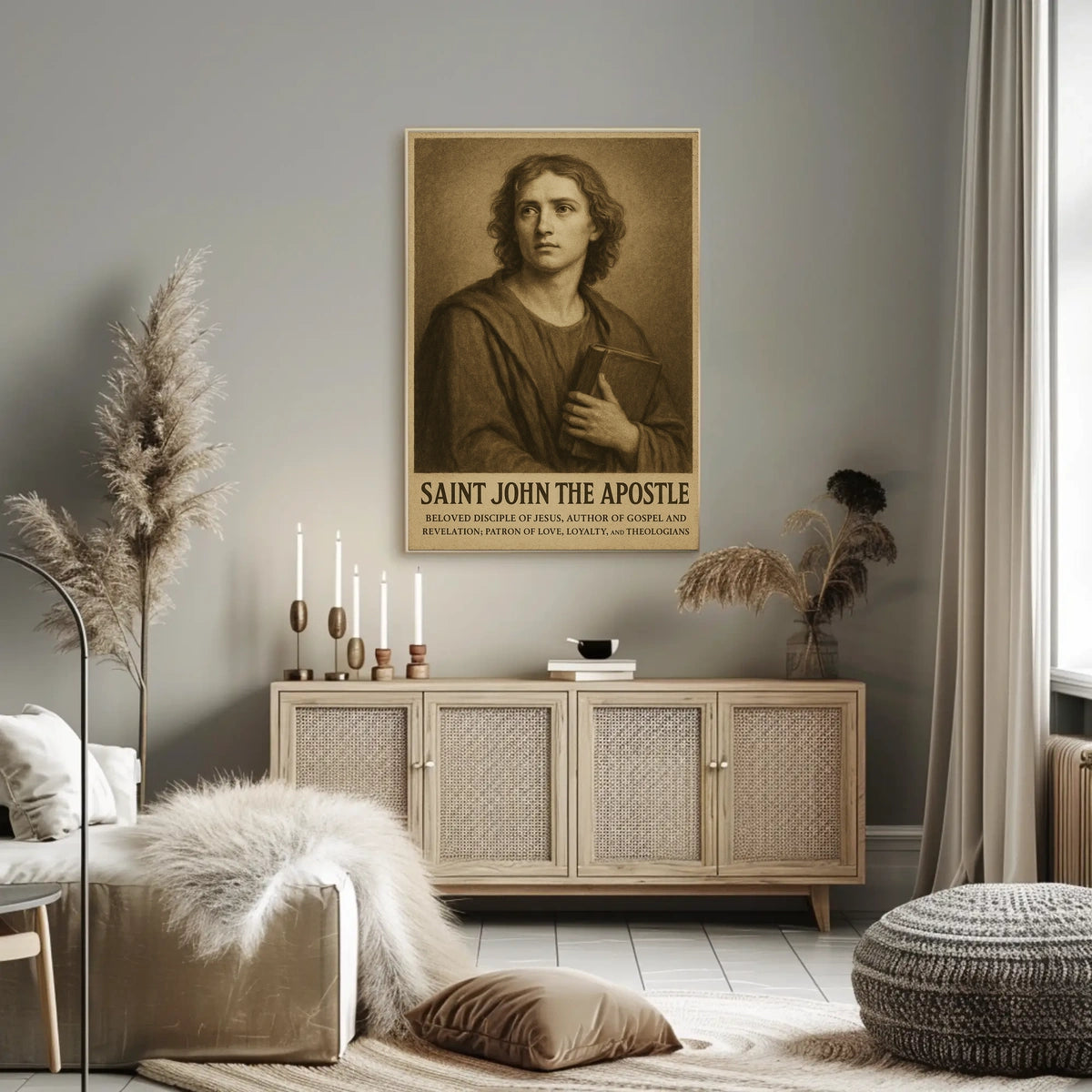 Saint John The Apostle Poster