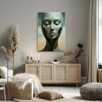 Ethereal Serenity In The Desert Poster