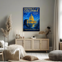 District of Columbia Nation's Capital Poster