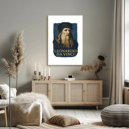 Leonardo da Vinci Poster PosterGoat