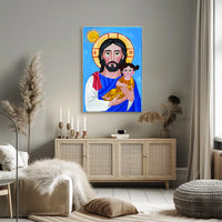 Iconic Religious Imagery Poster