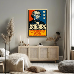 Andrew Johnson 17th President Poster