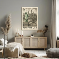 Iconic New York City Poster