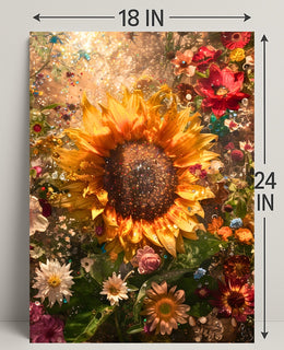 Sunlit Symphony William Morris Art Poster