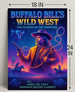 Buffalo Bill's Wild West Show Poster Art Print PosterGoat