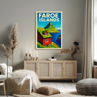 Faroe Islands Scenic Poster