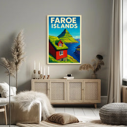 Faroe Islands Scenic Poster
