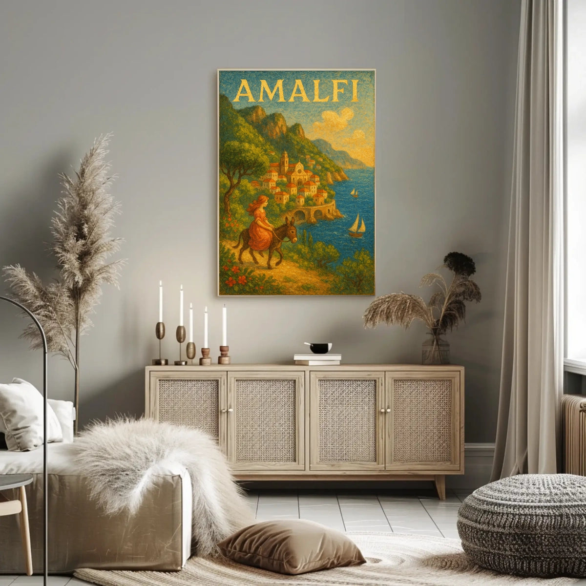 Amalfi A Scenic Journey Poster