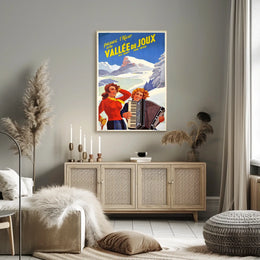 Winter In Vallée De Joux Poster