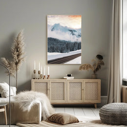 Winter Wonderland Serenity: National Park Poster