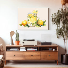 Refreshing Lemonade Delight Poster