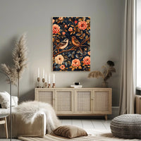 Enchanted Garden Wall Art Vintage Print