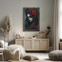 Day of the Dead Skull Design Cultural or Heritage Poster