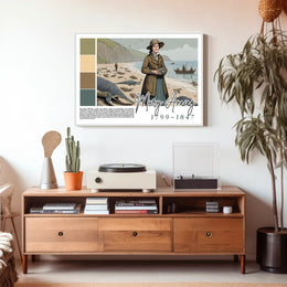 Mary Anning: Pioneer of Paleontology Poster