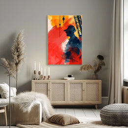 Vintage Parisian Landmark Art Poster