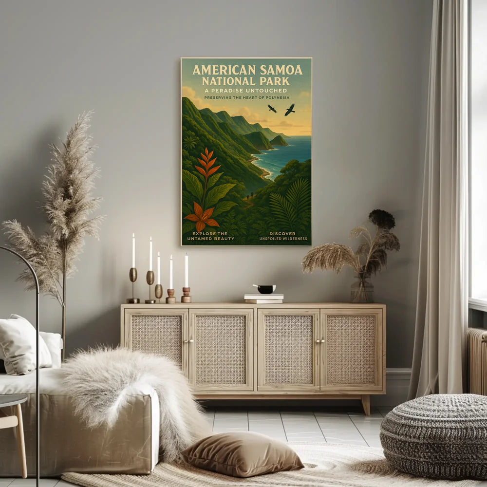 Preserving the Heart of Polynesia Travel Poster