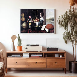Renaissance Still Life Masterpiece: Cultural or Heritage Poster