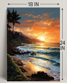 Sunset Serenity Poster