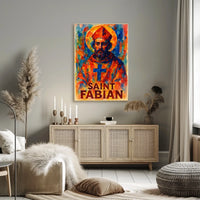 Saint Fabian Poster