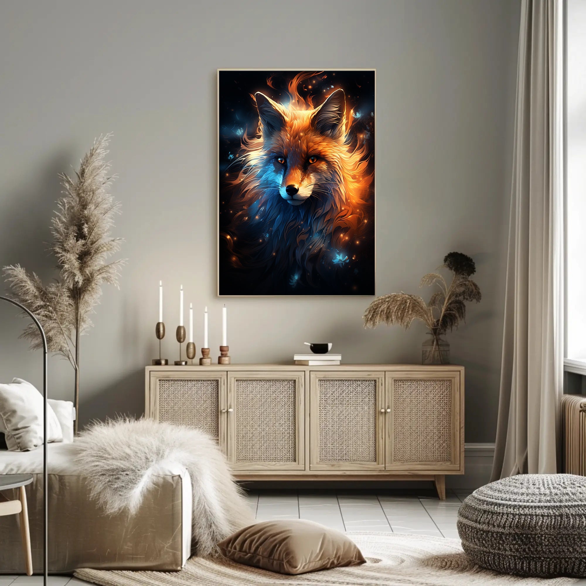 Enchanted Fox Poster PosterGoat