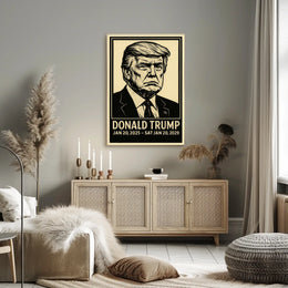 Donald Trump Presidential Term Poster