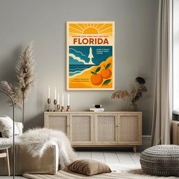 Florida The Sunshine State Poster