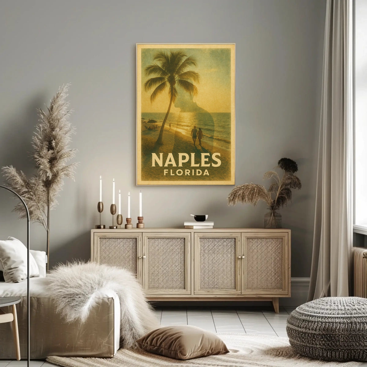 Naples, Florida A Tropical Escape Poster