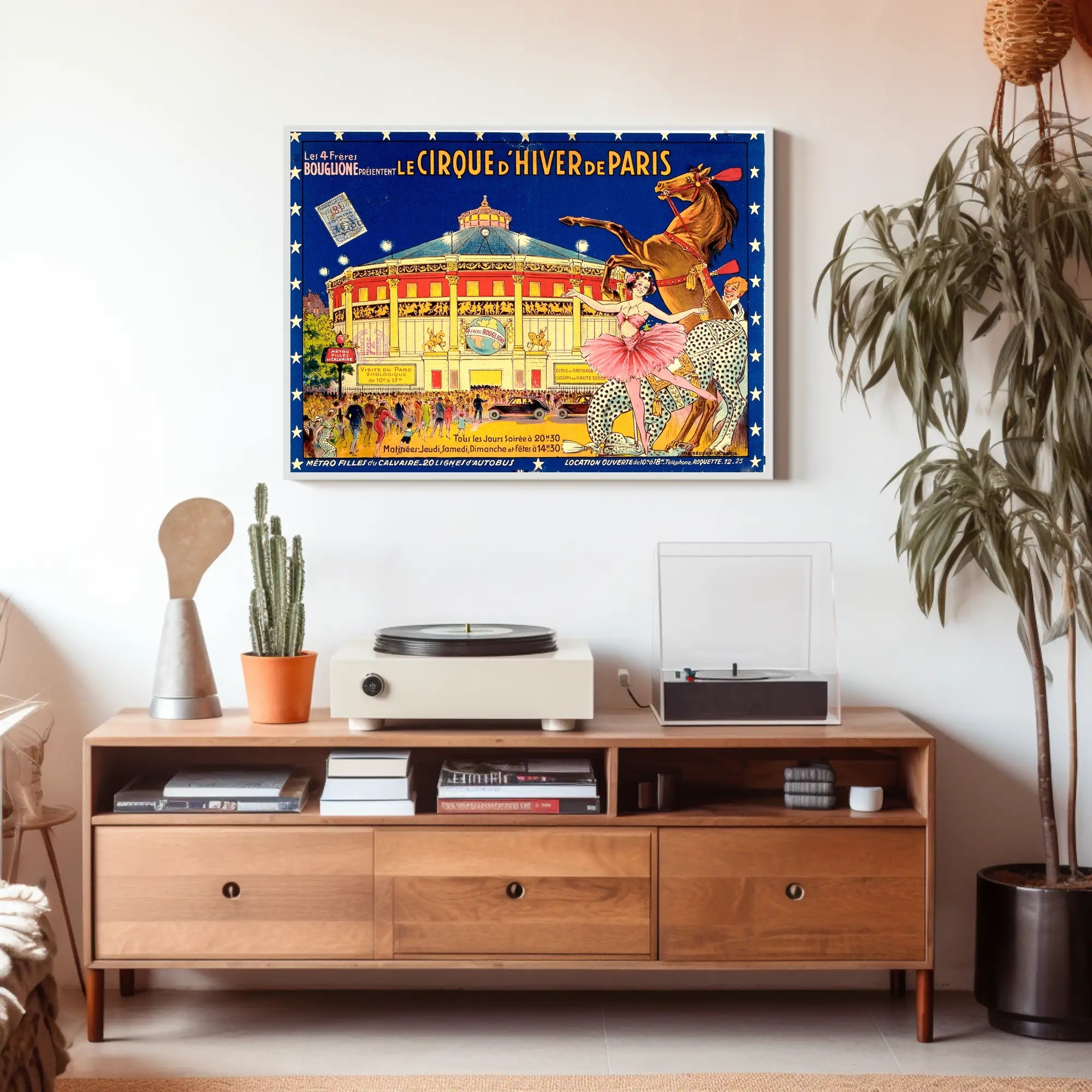 Le Cirque d'Hiver de Paris Poster