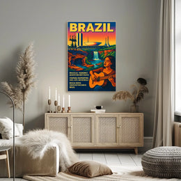 Discover Brazil Poster