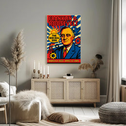 Franklin D. Roosevelt The New Deal Era Poster PosterGoat