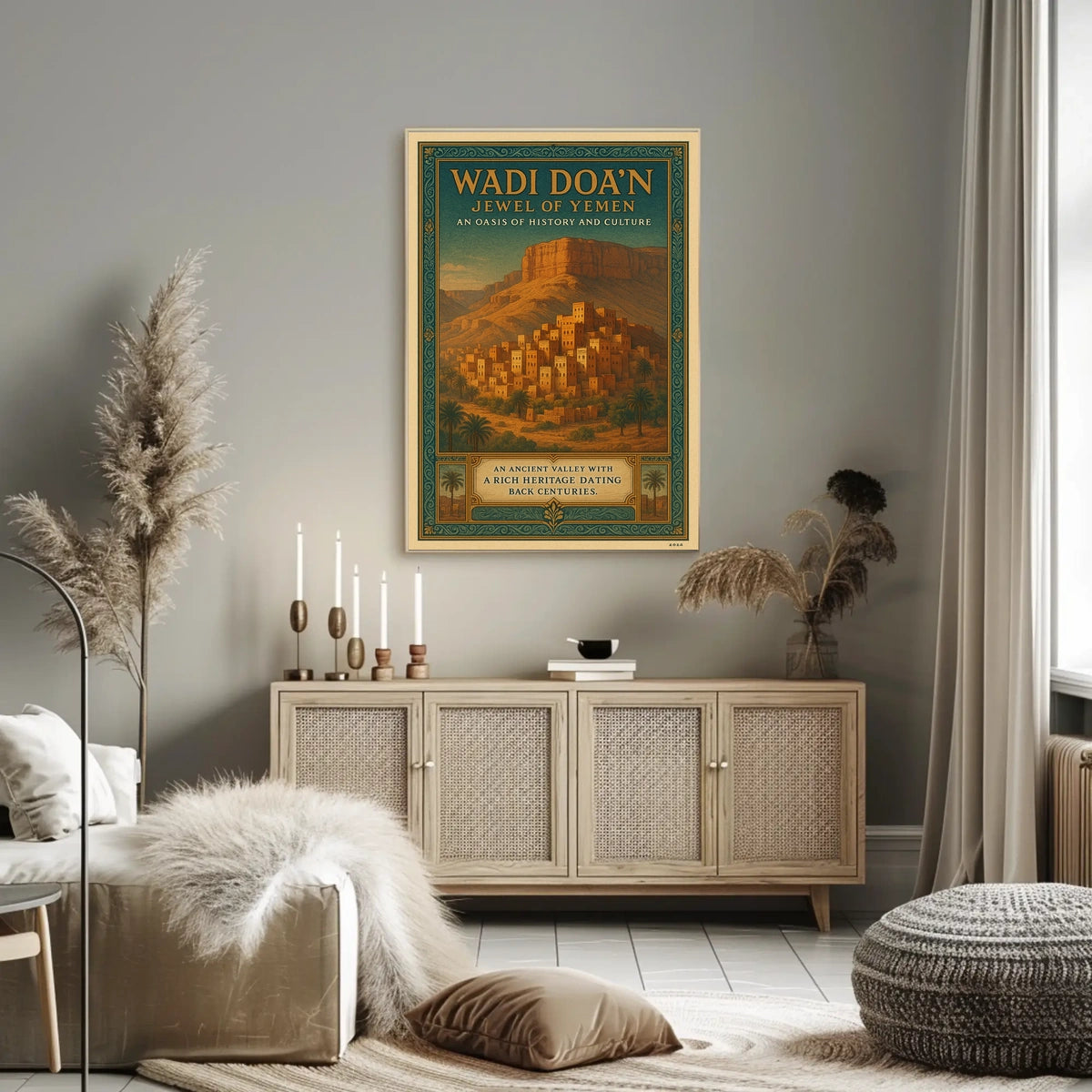 Wadi DoaN Jewel Of Yemen Poster