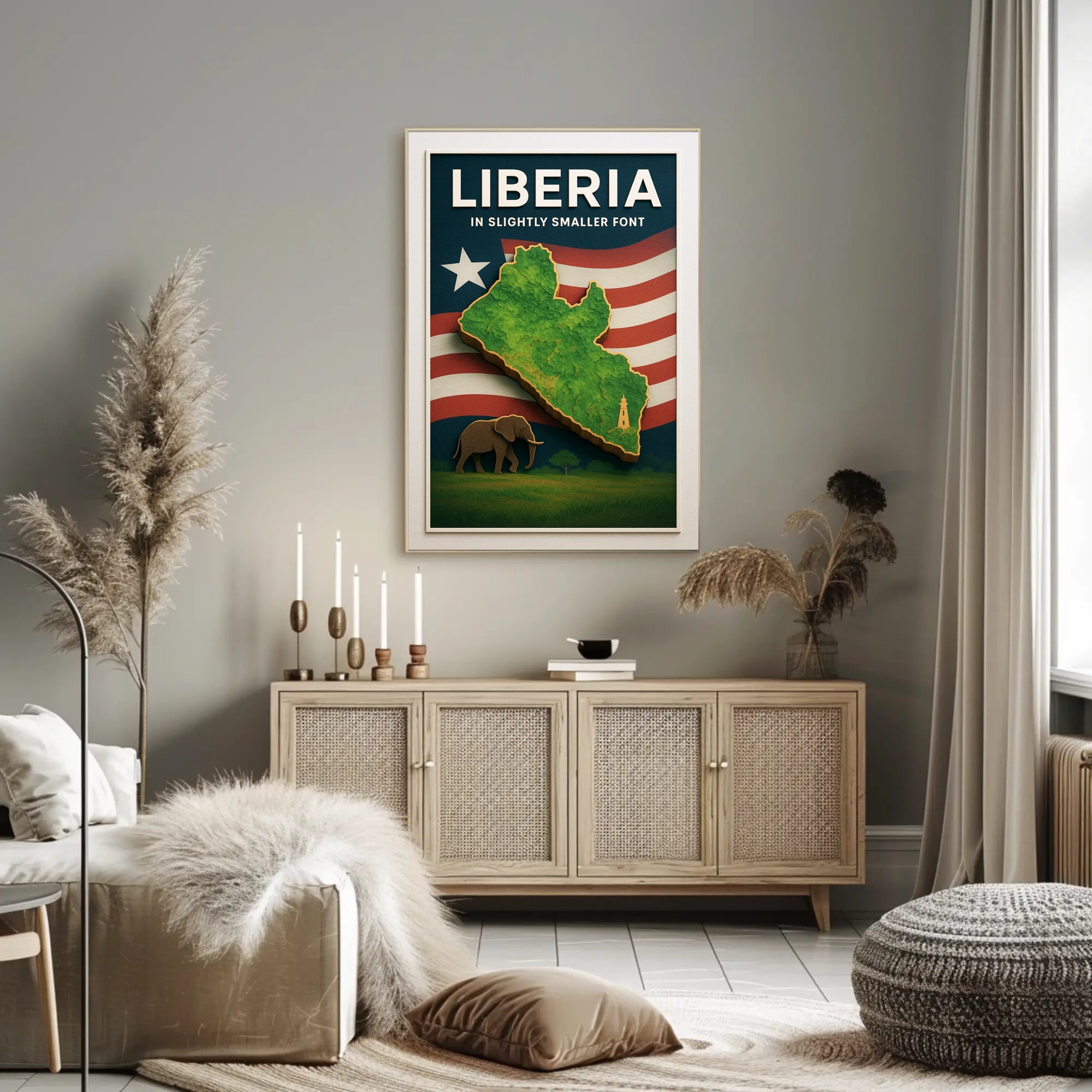 Liberia A Unique Perspective Poster PosterGoat