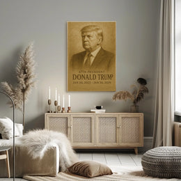 Donald Trump 47th President Poster