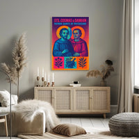 Sts. Cosmas Damian Patron Saints Of Poster