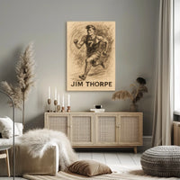 Jim Thorpe Athletic Legend Poster
