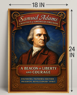 Samuel Adams - Architect of American Freedom Poster PosterGoat