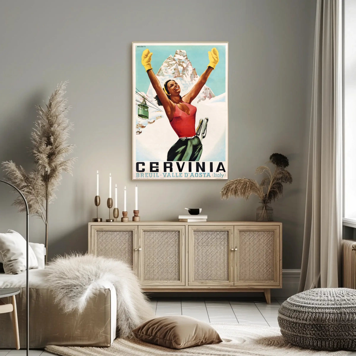 Cervinia Adventure Poster