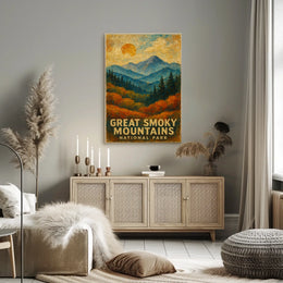 Great Smoky Mountains National Park Poster