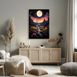 Moonlit Serenity Poster